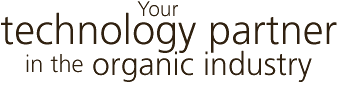 Your technology partner in the organic industry